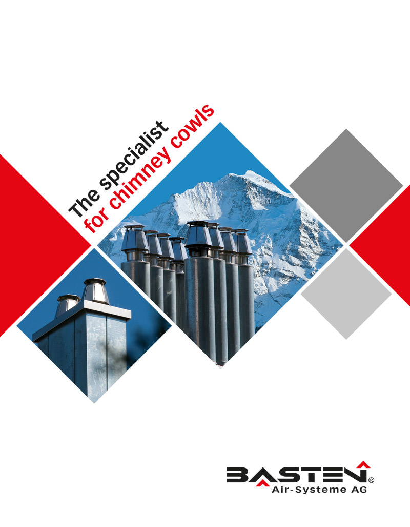 Technical documentation for Basten chimney cowls