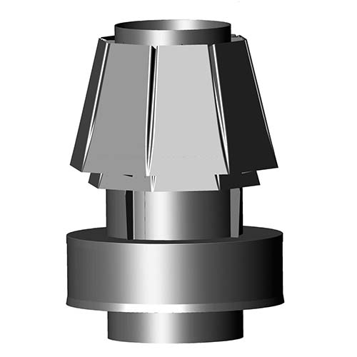 Cape de cheminée type REGULATEUR