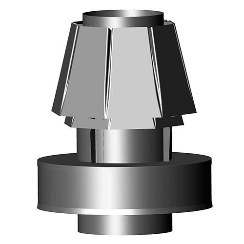 Cape de cheminée type REGULATEUR