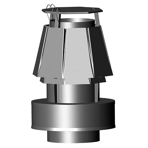 Cape de cheminée type REGULATEUR