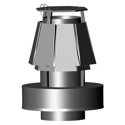 Cape de cheminée type REGULATEUR